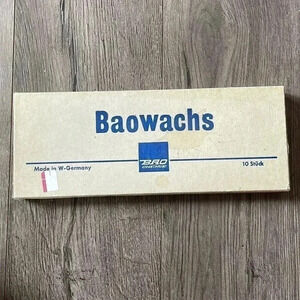 BAO 100/G soft wax trendy  colors - 10 half bars, trendy colors